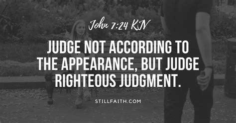 what does the bible say about judging others kjv